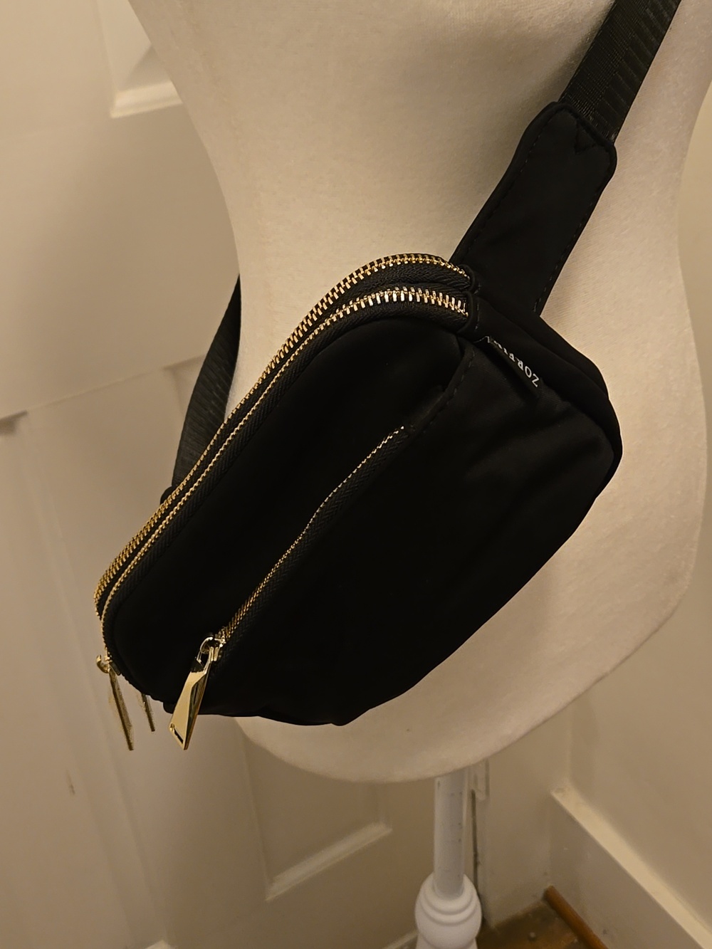 Zorfin Black Fanny Pack